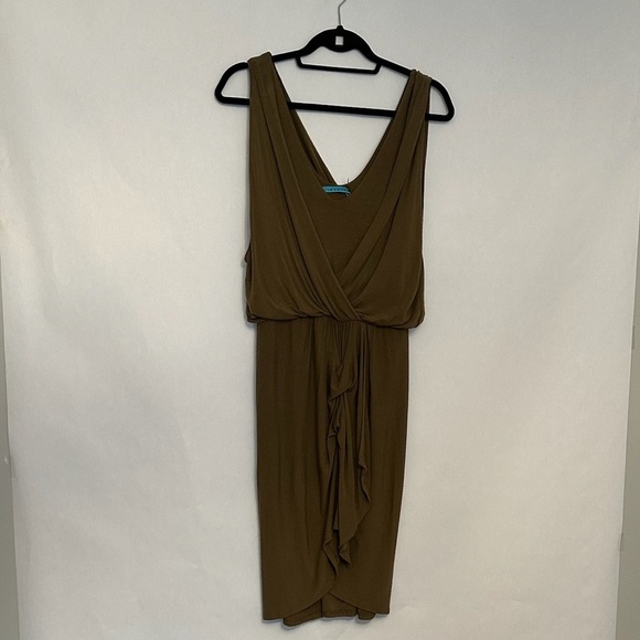 Alice + Olivia Draped Sleeveless Dress Medium SEE NOTES - Picture 16 of 16